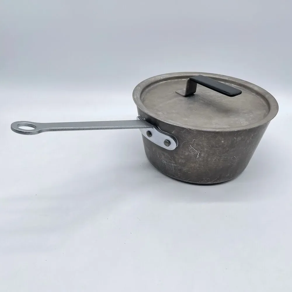 Vollrath 67303 3.75 Qt Aluminum Sauce Pan w/ 67313 Lid NSF Made in USA
